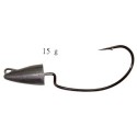 TETES PLOMBEES XORUS TEXAS POWER 15g 5/0 -3pc/pck-