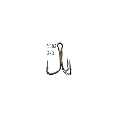 HAMECON TRIPLE DECOY YS 82 2/0 - YS 82 2/0 pack 6