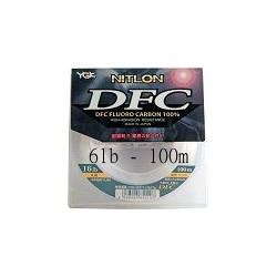 NYLON YGK FLUOROCARBONE NITLON DFC 06 LB – PE 1,5 – 0,218 – 100M