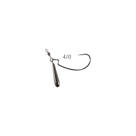 TETES PLOMBEES DECOY WORM 217 ZERO DAN 4/0 - 7 GR  (2/pack) ---