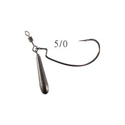 TETES PLOMBEES DECOY WORM 217 ZERO DAN 5/0 - 7 GR  (2/pack) ---
