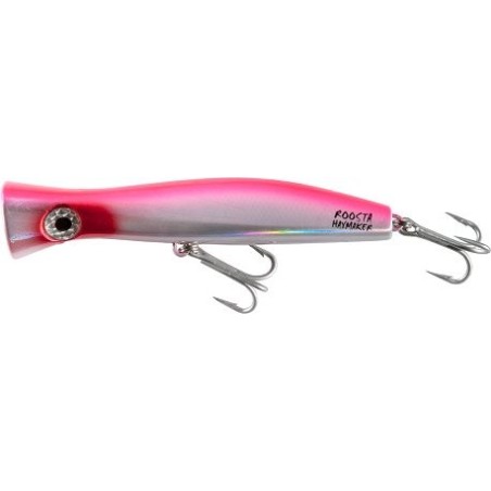 LEURRE HALCO ROOSTA POPPER 160 PINK SILVER  ---ndd