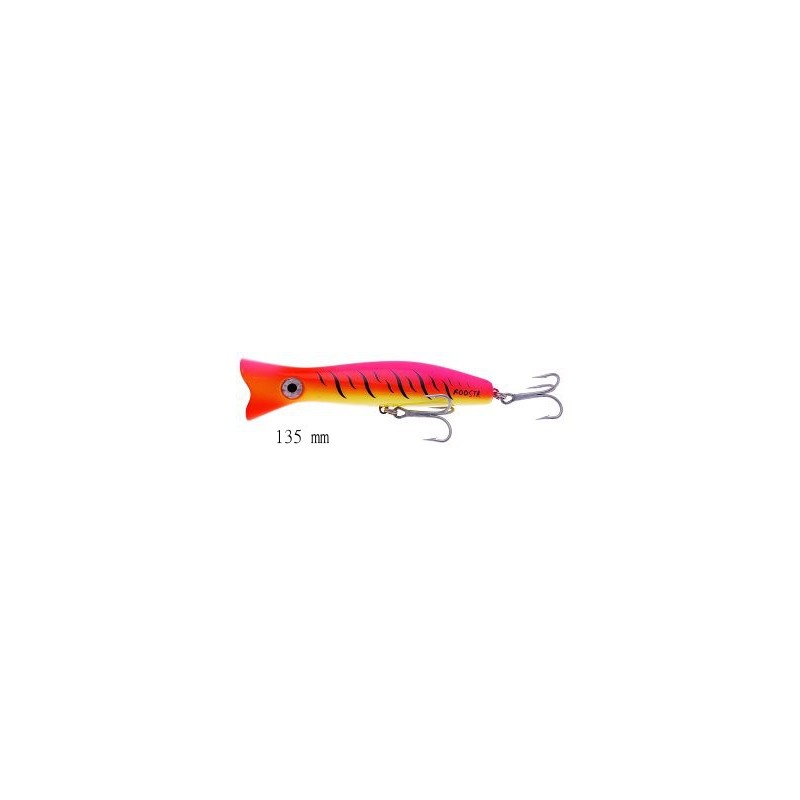 LEURRE HALCO ROOSTA POPPER  135 R1-PINK FLUORO