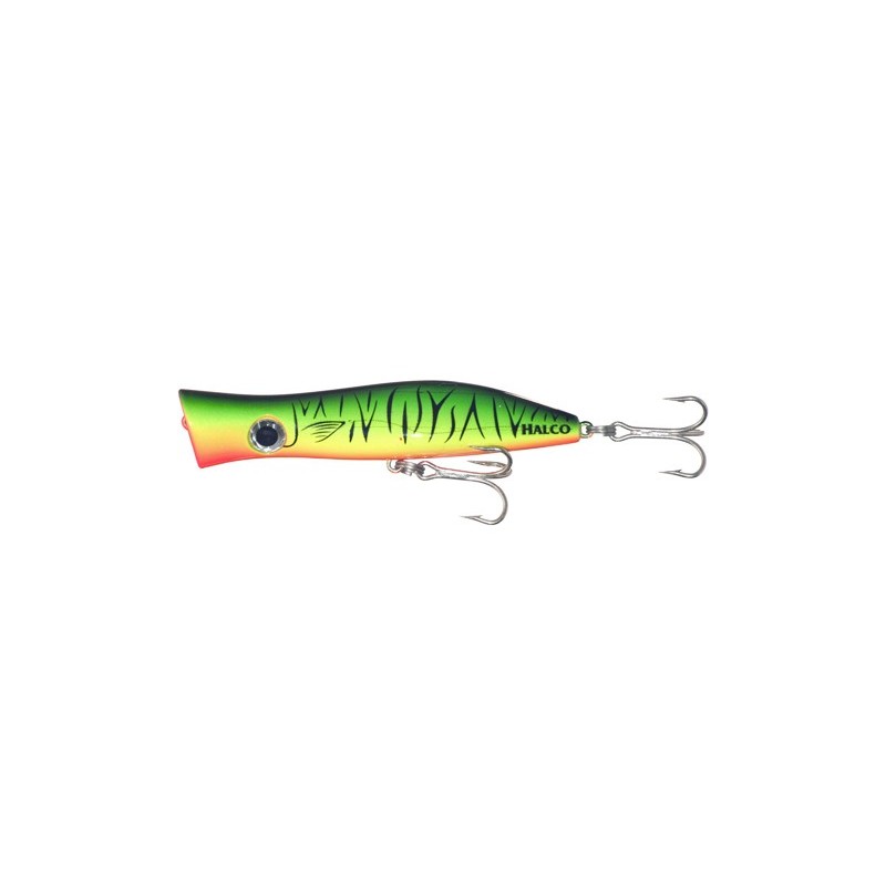 LEURRE HALCO ROOSTA POPPER 105 H52 FLUORO GREE