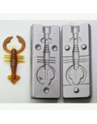 Moule Aluminium Pour Leurre Souple Libellule 90mm - Alciumpeche MOUSF12XX